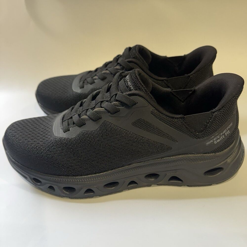 Skechers Mens Glide Step Hands Free Swift Fit Slip On Sneakers Size 8 EUC Shoe